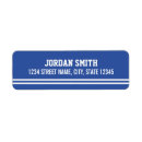Search for basketball return address labels Blue