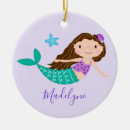 Search for mermaid christmas tree decorations Purple