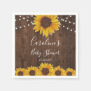Search for string napkins Sunflowers