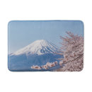 Search for cherry blossom bath mats Lake kawaguchi