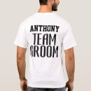 Search for groom mens tshirts Modern typography