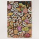 Search for mexican skull puzzles Sugar skulls