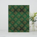 Search for gold scrapbook paper Damask