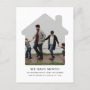 Search for annoucement postcards We have moved