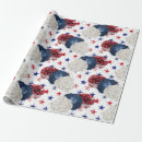Search for independence day wrapping paper White