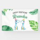 Search for kids birthday banners Watercolor