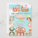 Search for animal farm birthday invitations Girl