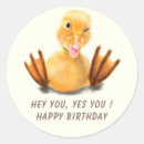 Search for duck birthday stickers Funny