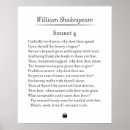 Search for sonnets posters Poem