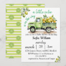 Search for citrus baby shower invitations Minimal