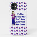 Search for cat lady iphone cases Animal