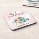 Search for best teacher coasters Floral
