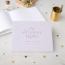 Search for lilac guest books Elegant