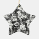 Search for silver star christmas tree decorations Glam