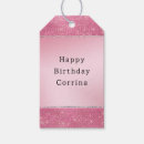 Search for glitter gift tags Girly
