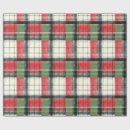 Search for red tartan wrapping paper Plaid