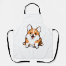 Search for corgi puppy aprons Dog lover