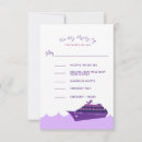 Search for ship rsvp cards Boat