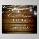Search for wood signs String lights