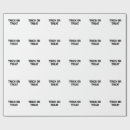 Search for halloween wrapping paper Trick or treat