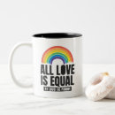 Search for equality mugs Watercolor