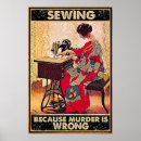 Search for sewing posters Vintage