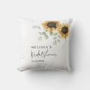 Search for sunflower cushions Watercolor