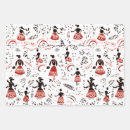 Search for peoplely wrapping paper Red