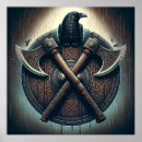 Search for viking axe posters Warrior