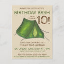 Search for camping tent invitations Outdoor