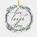 Search for laugh christmas tree decorations Live laugh love