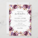 Search for purple sweet 16 invitations Floral