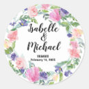 Search for pink purple flower stickers Watercolor