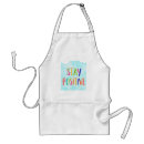 Search for stay positive aprons Typography