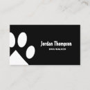 Search for paws business cards Dog
