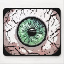 Search for green eyes mousepads Scary