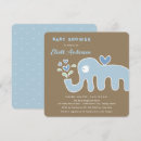 Search for elephant cartoon invitations Whimsical