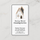 Search for cute cleaning business cards Professional