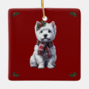 Search for westie christmas tree decorations Dog