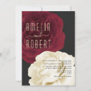 Search for gothic red and black wedding invitations Elegant