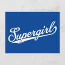 Search for super stars postcards Supergirl