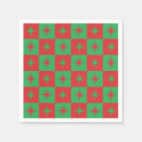 Search for mid century modern christmas napkins Green