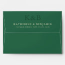 Search for monogrammed wedding envelopes For her
