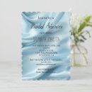Search for light blue bridal shower invitations Chic