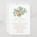 Search for tropical floral wedding invitations Minimalist