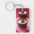 Search for dessert rectangular key rings Food