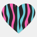Search for hot pink black zebra stickers Girly