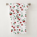 Search for cherry red bath towels Cherries