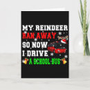Search for school bus christmas cards Santa