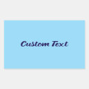 Search for big blue stickers Simple